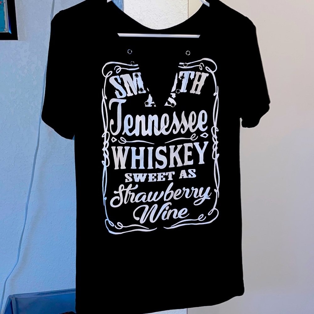 Chris Stapleton - Tennessee Whiskey country music song lyric shirt